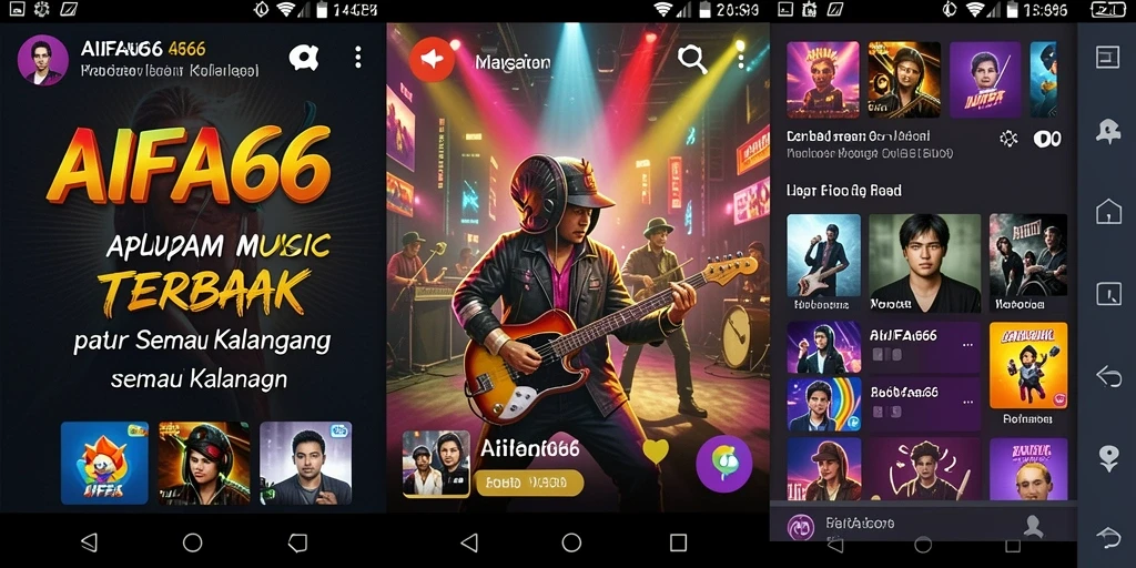 Tampilan gameplay AIFA66 yang interaktif dan penuh warna.