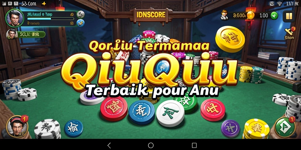 Tampilan gameplay QiuQiu yang menarik di IDNSCORE.