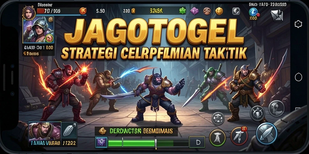 Screenshot gameplay JAGOTOGEL yang menunjukkan aksi strategis yang mendebarkan.